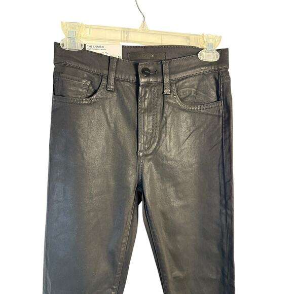 Joe’s Jeans The Charlie Flawless High Rise Skinny Ankle‎ Jeans BLK Size 25 NWT - Picture 2 of 10